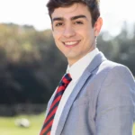 young employee enjoying sunny day